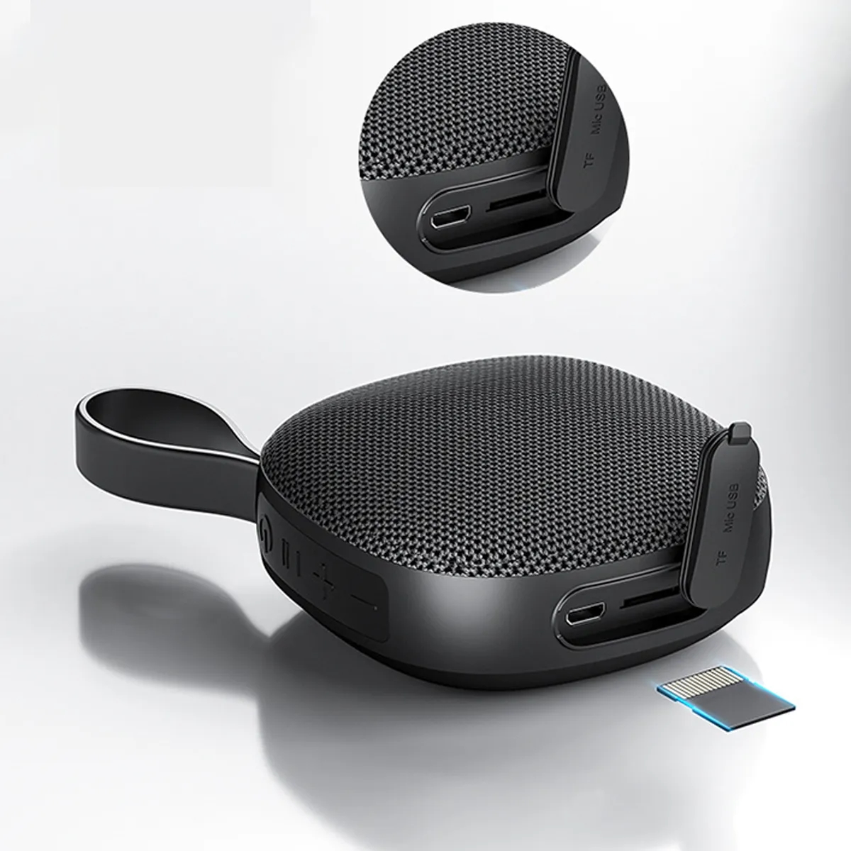 Magnetic Waterproof Wireless Bluetooth Speaker With Handle 5