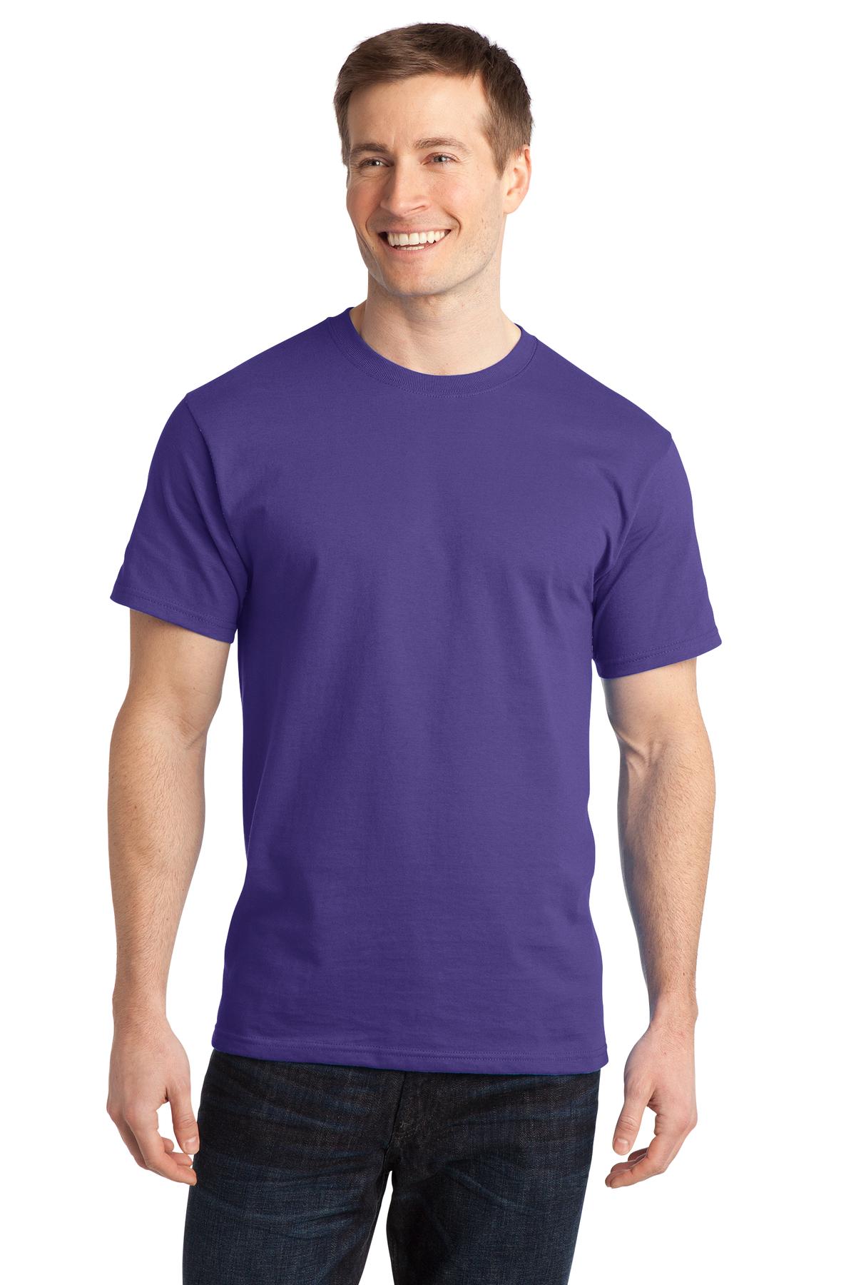 Port & Co Ring Spun Cotton Tee. PC150 66
