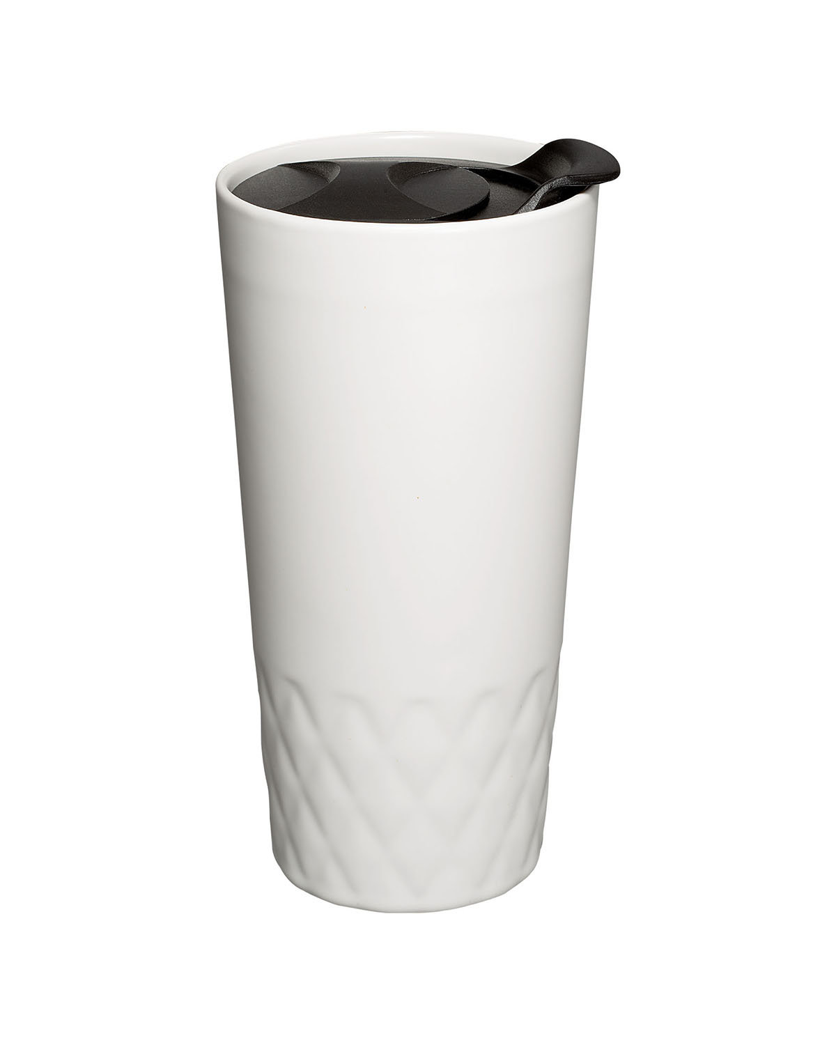 14 oz Double Wall Ceramic Textured Tumbler 2