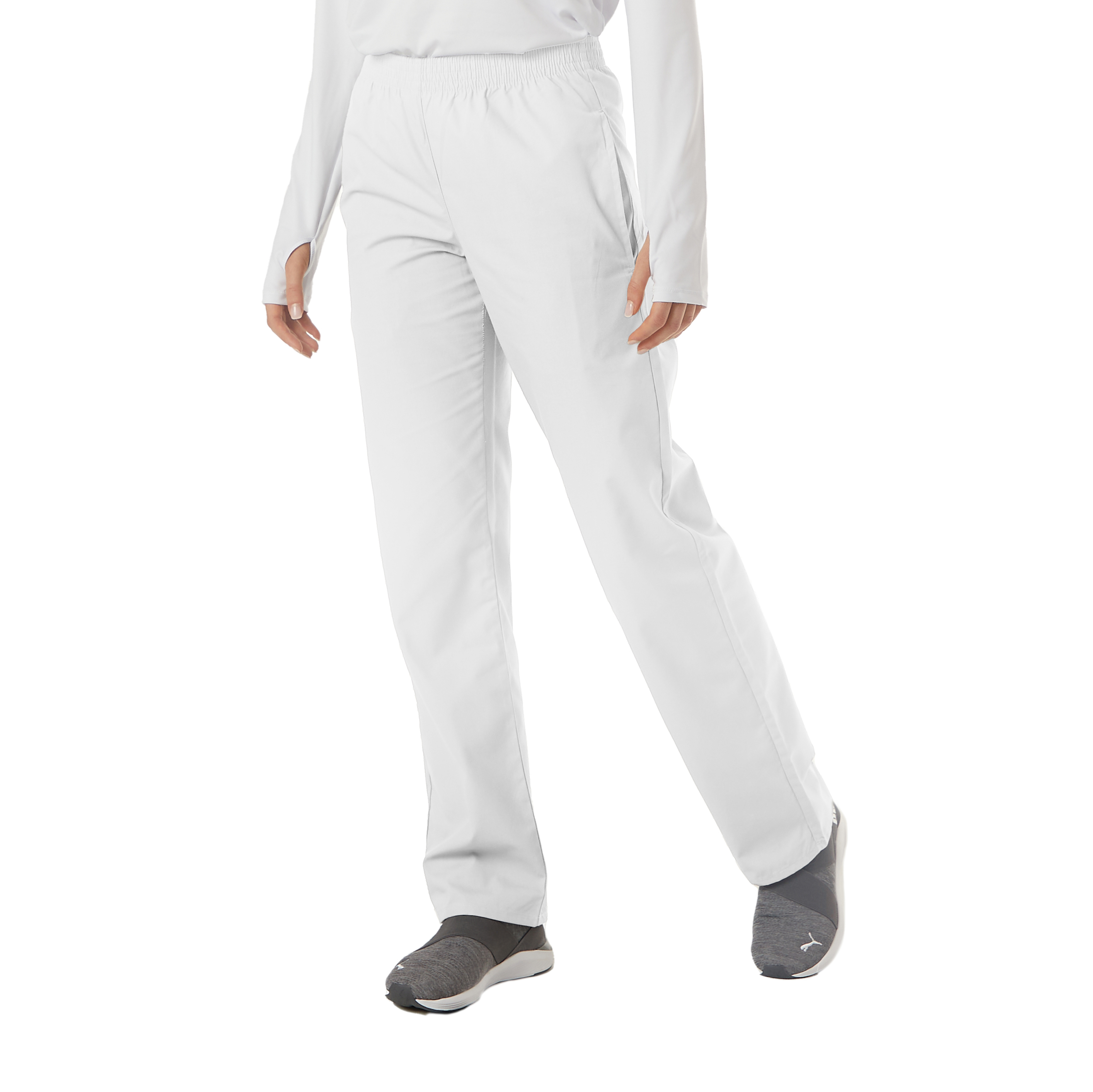 Petite UltraSoft Classic Elastic Scrub Pant 25