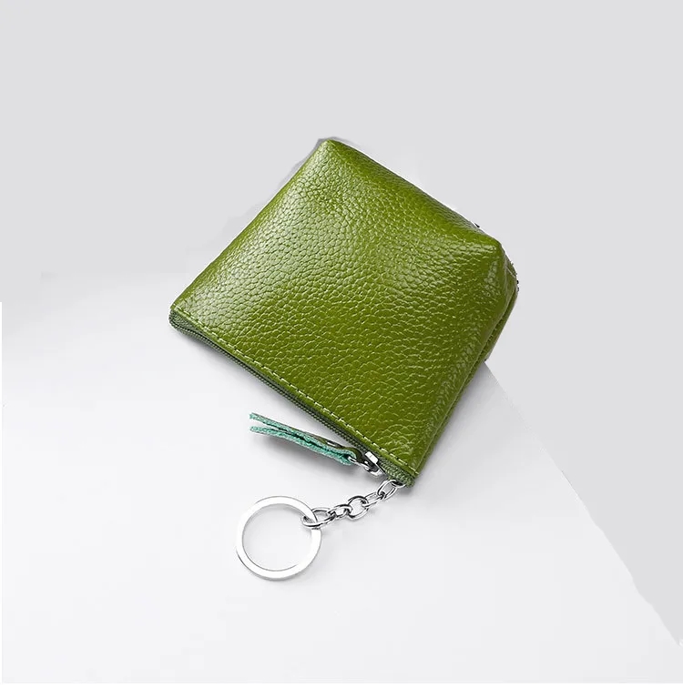 Leather Double Zipper Wallet 8