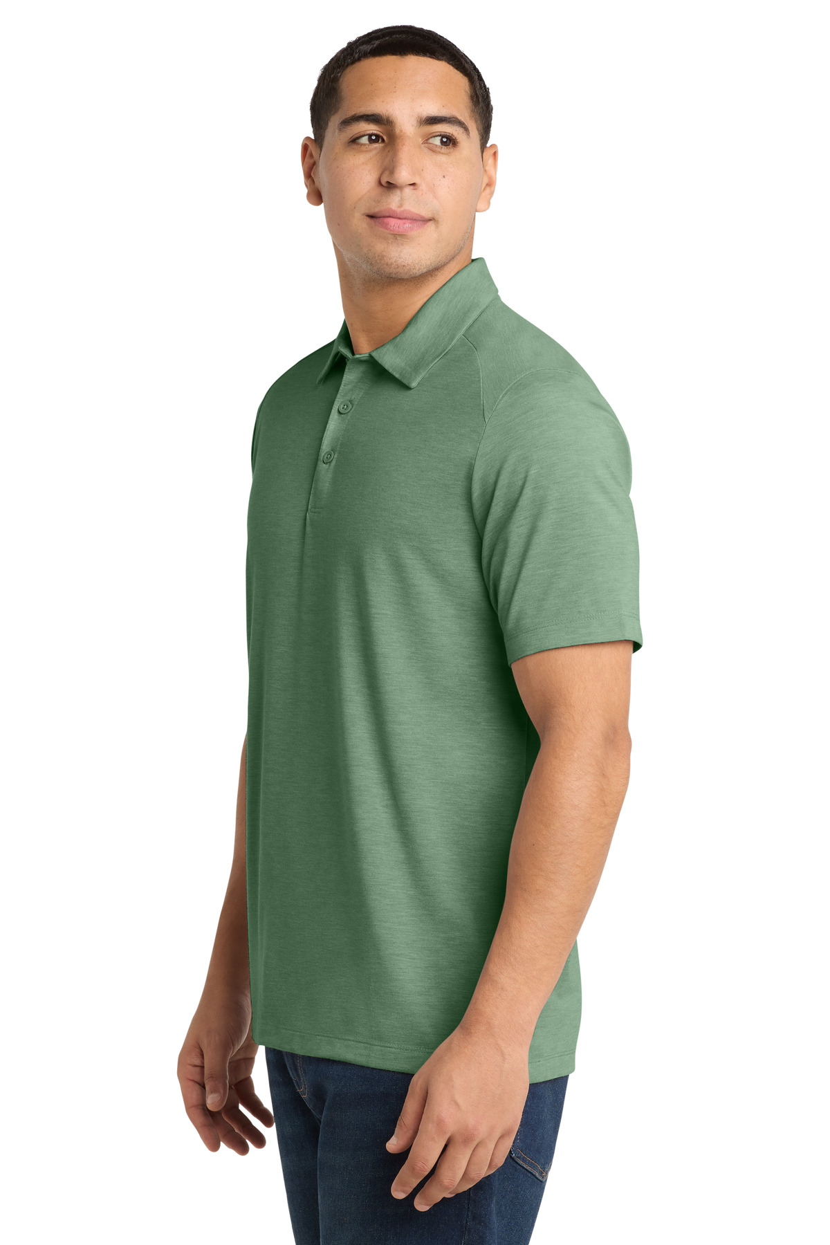 Sport-Tek PosiCharge Tri-Blend Wicking Polo. ST405 39