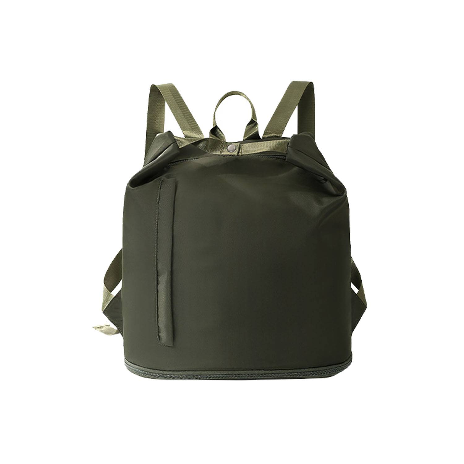 Compact Waterproof Polyester Gym Backpack Shoe Compartment 2