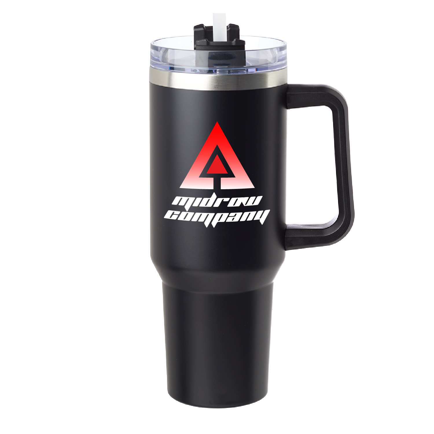 40 oz. Pinnacle Stainless Steel Travel Mug (Full Color Imprint) 3