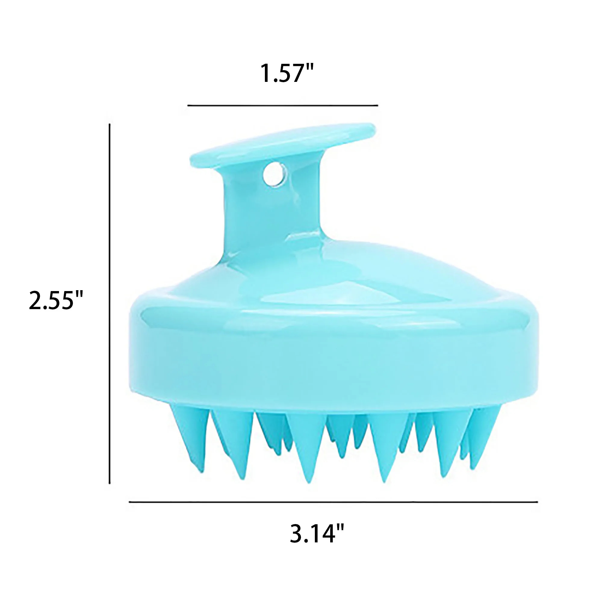 Soft Bristles Shampoo Brush Hair Scalp 9