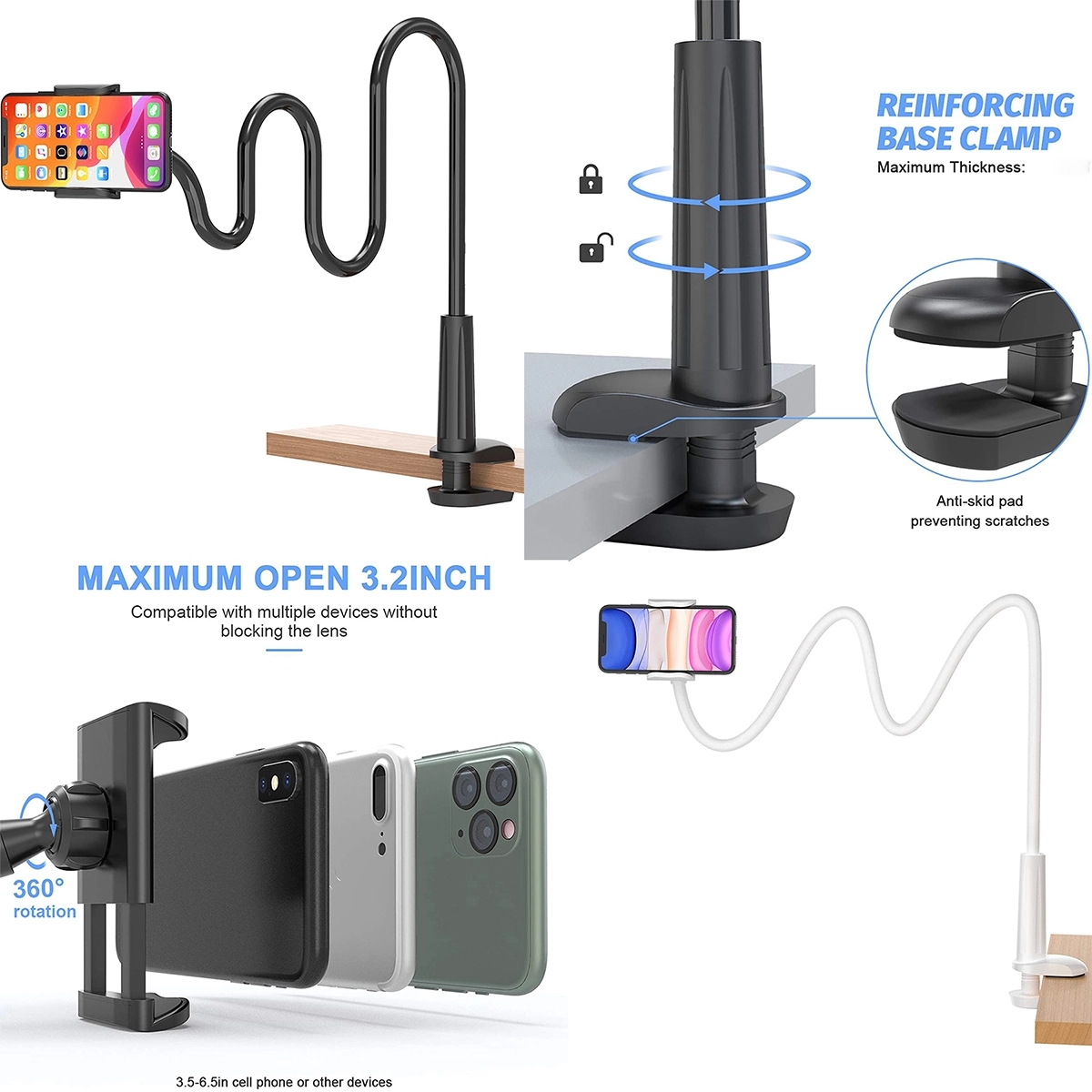 Gooseneck Cell Phone Holder 3