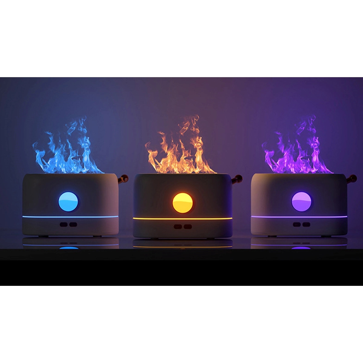 Usb Flame Aroma Humidifier 2