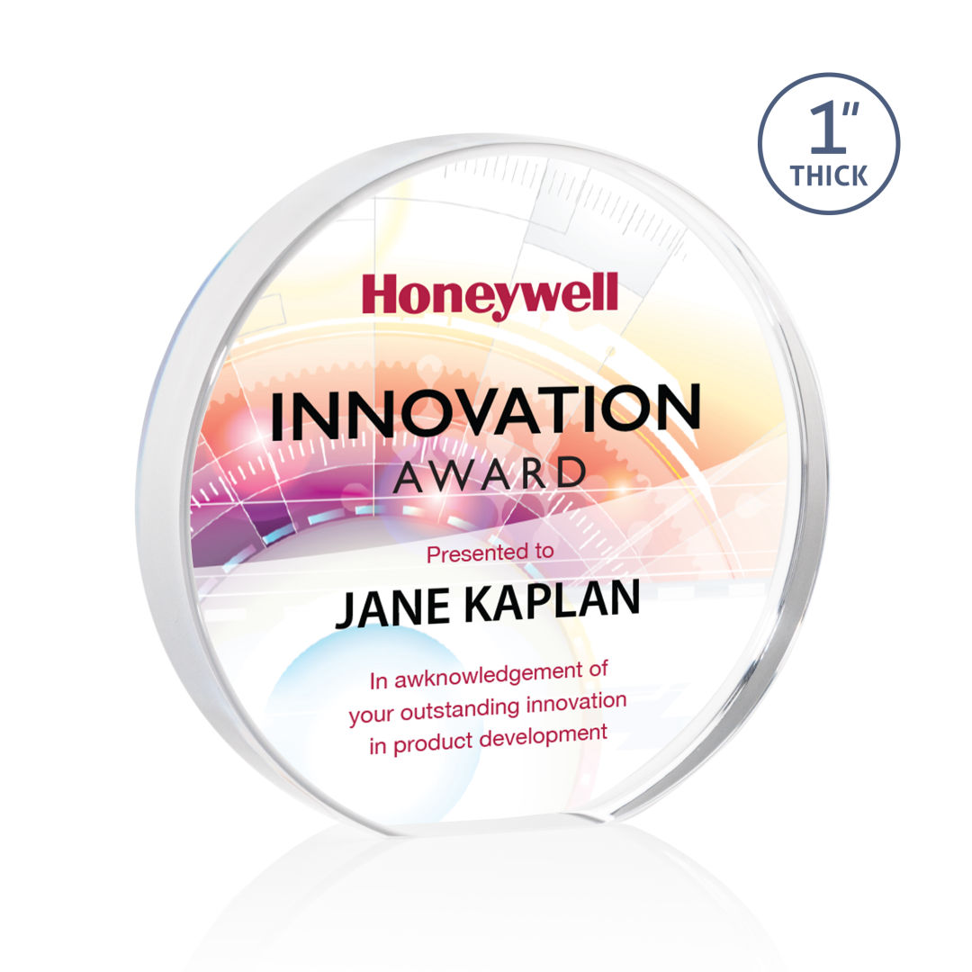 Narita Circle VividPrint™ Award - Clear 7