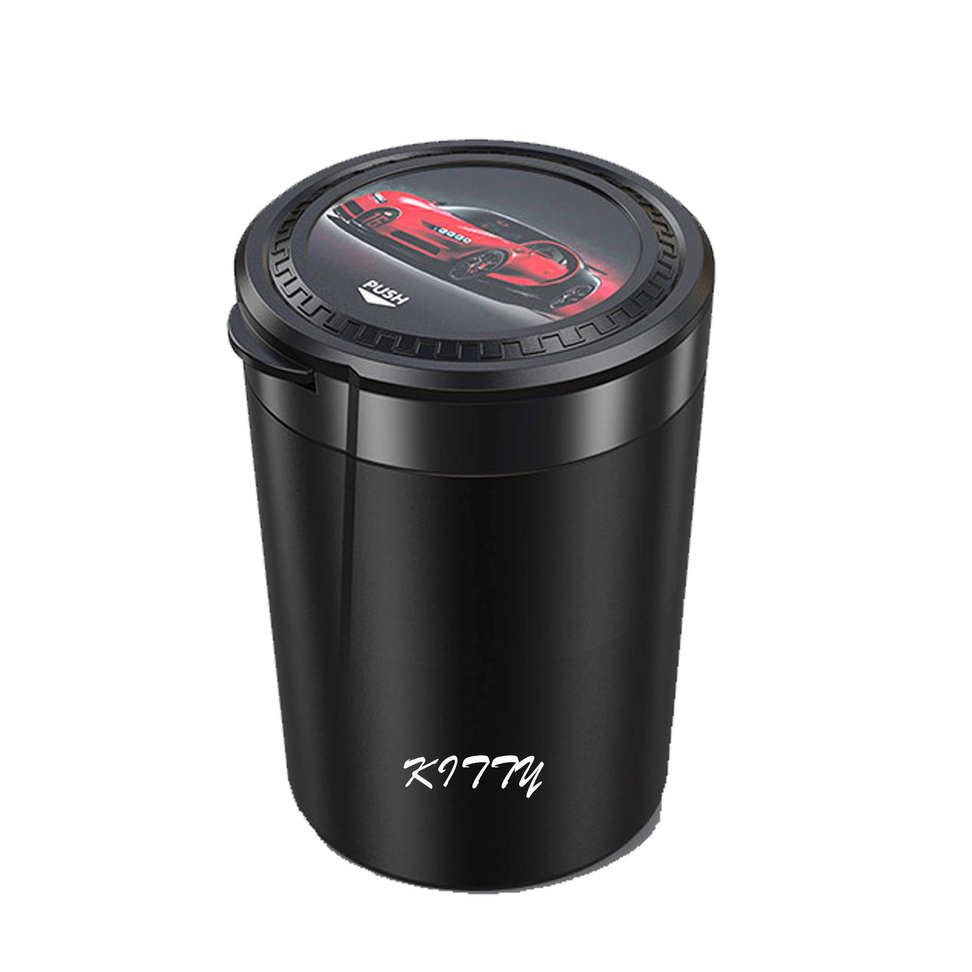 Car Ashtray with Metal Liner 2