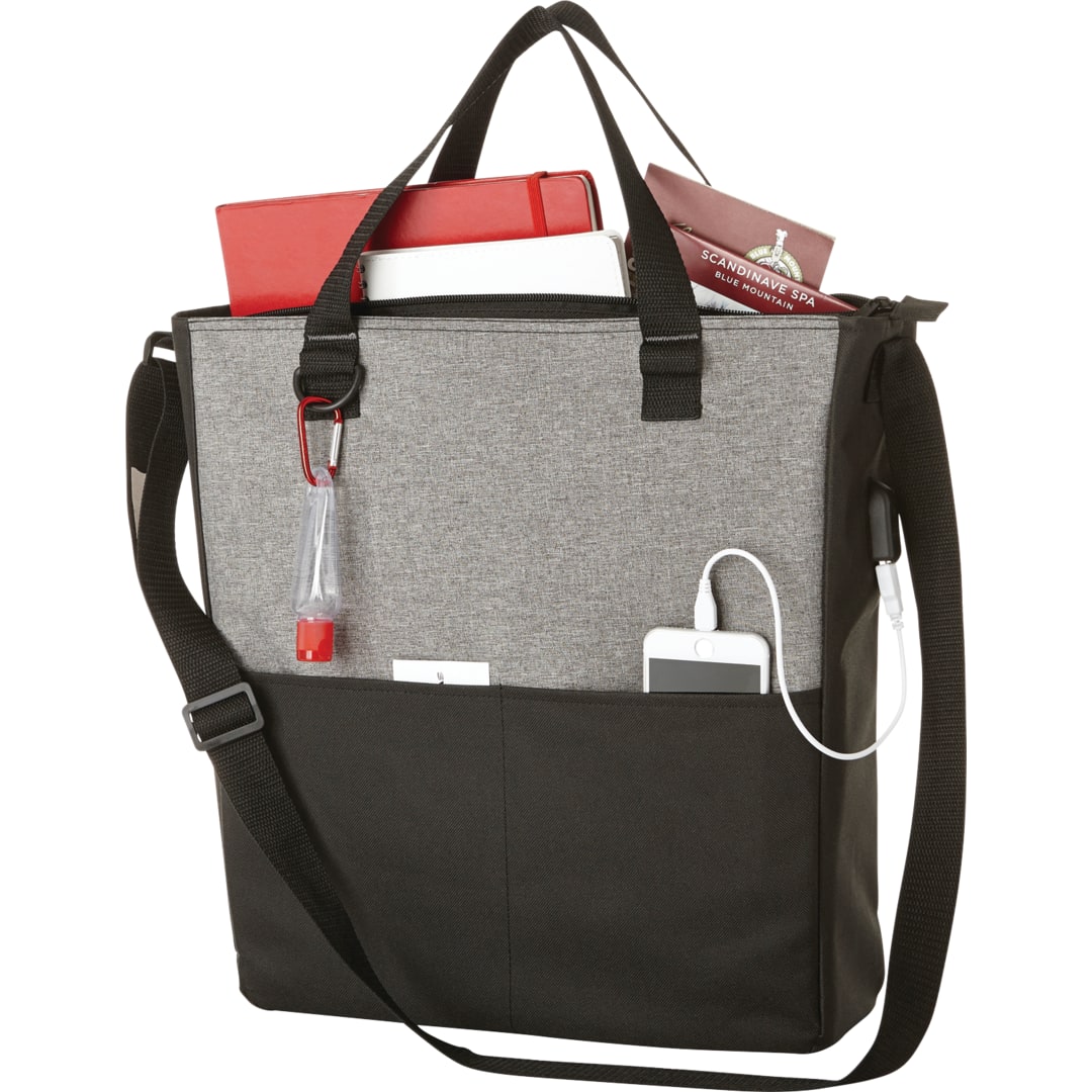 Cameron Convention Tote w/ USB Port 23
