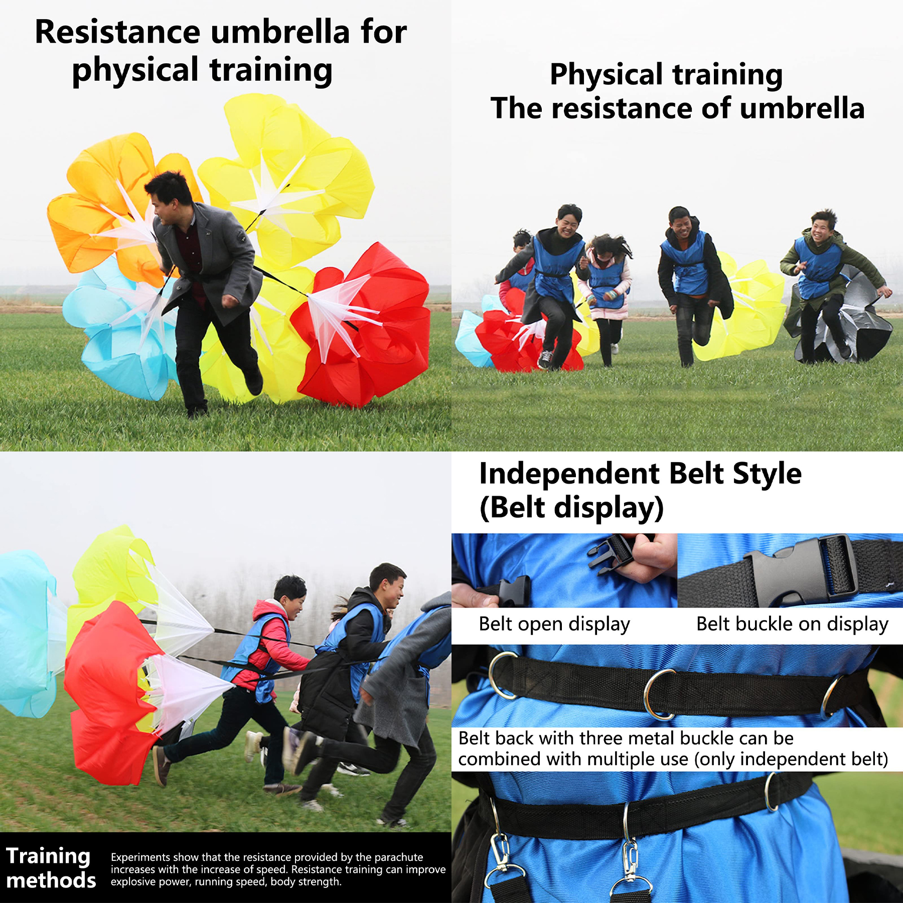 Running Speed Chute Resistance Parachute 2