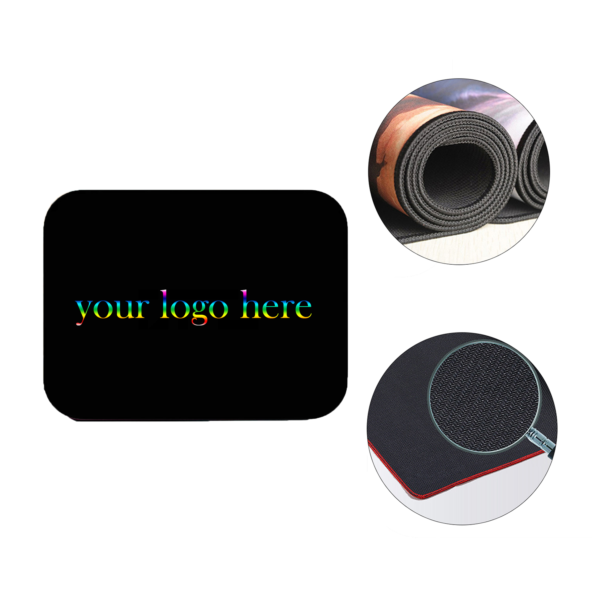 MOQ:50pcs Logo-Enhanced Mousepad 2