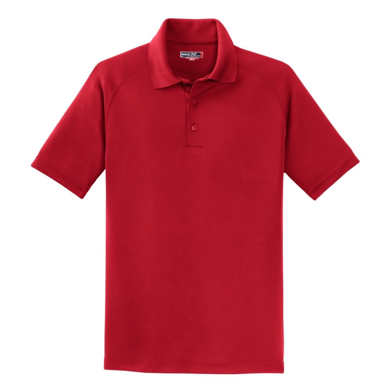 Sport-Tek Dry Zone Raglan Polo. 3