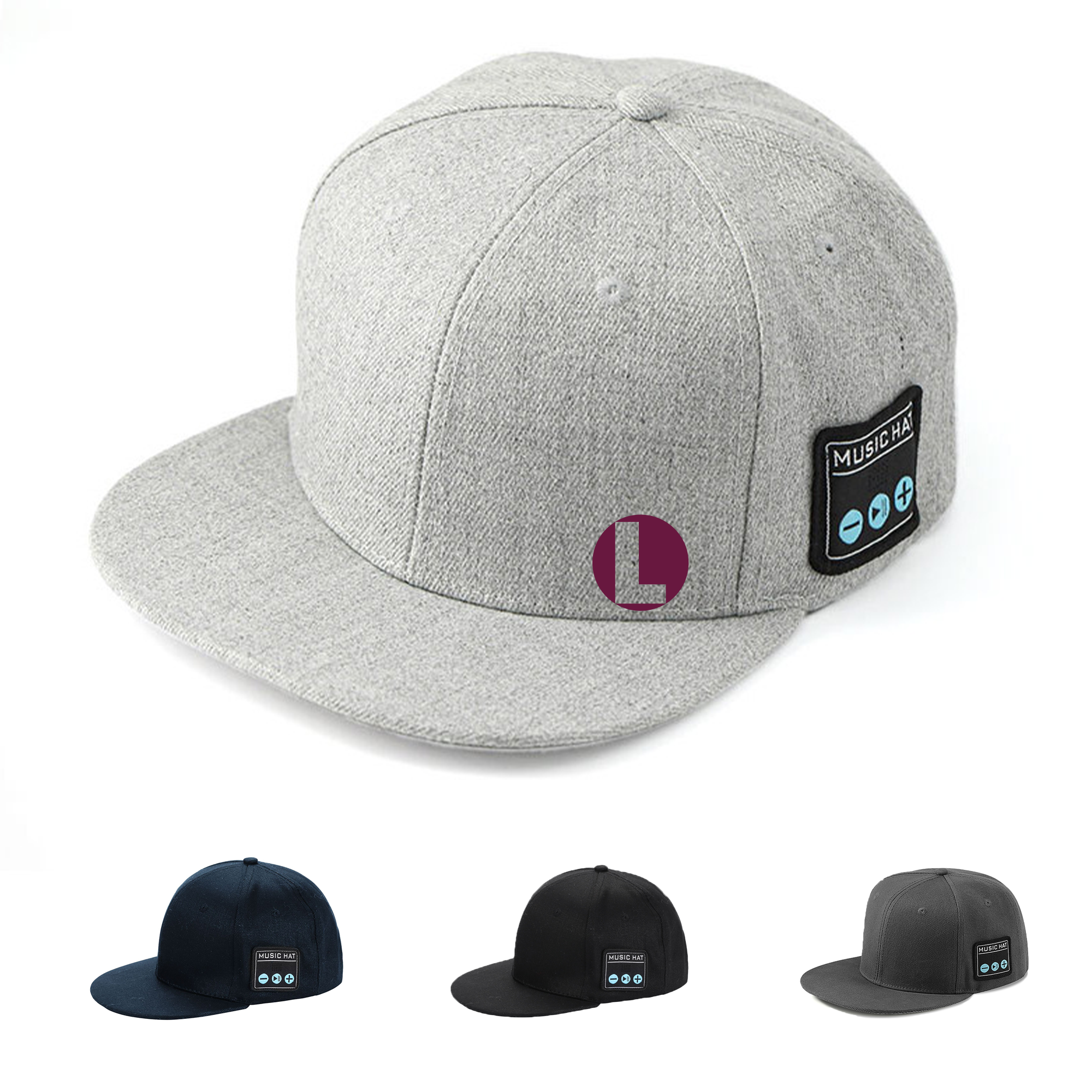 Wireless Cap with Built-in Premium Speakers 1