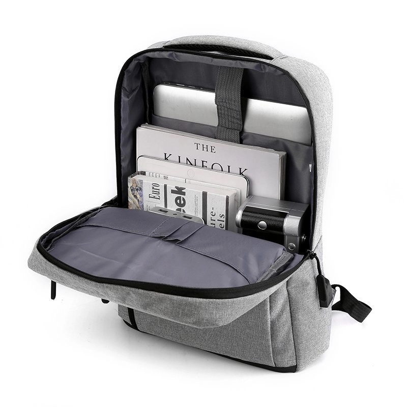 Custom Travel Laptop Backpack with External USB Charge Port 7
