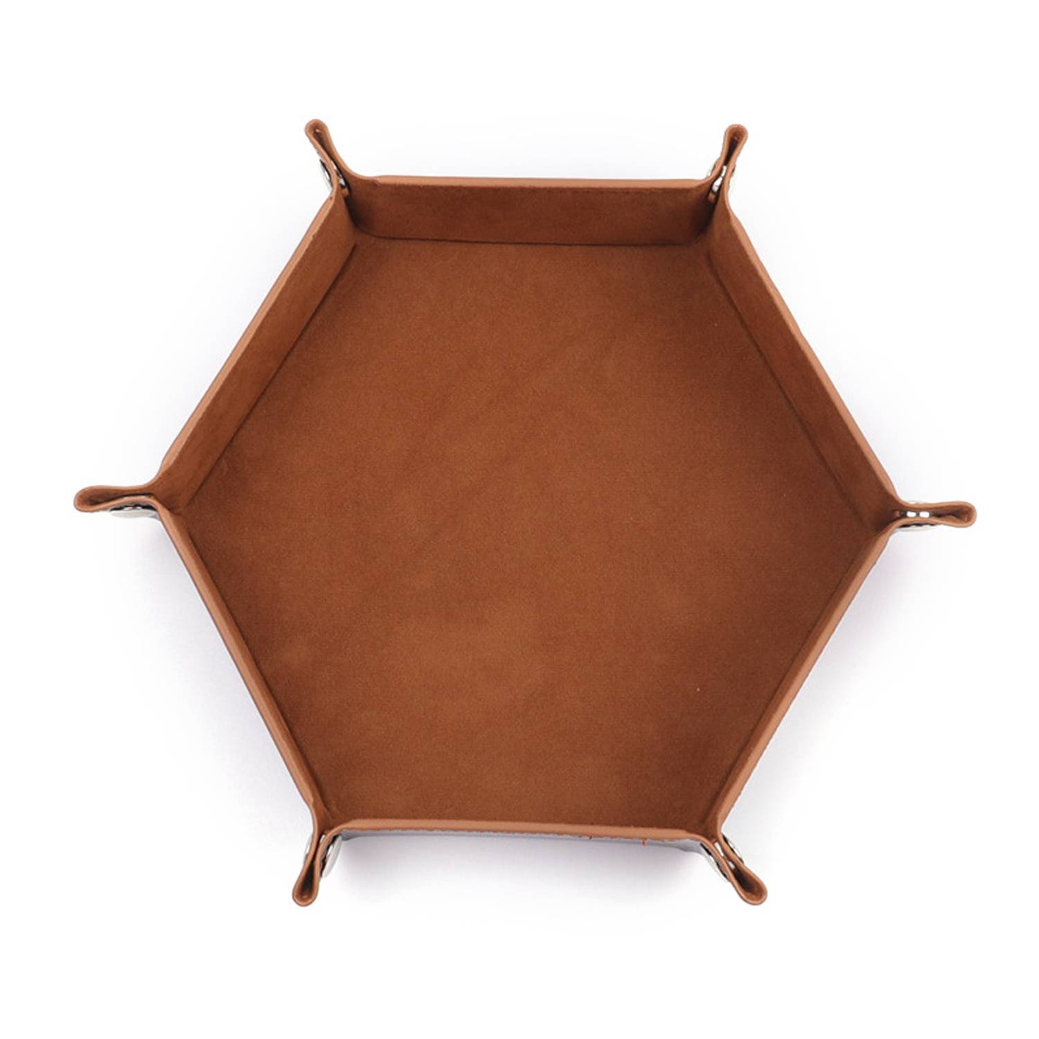 Hexagonal Foldable Dice Tray 4