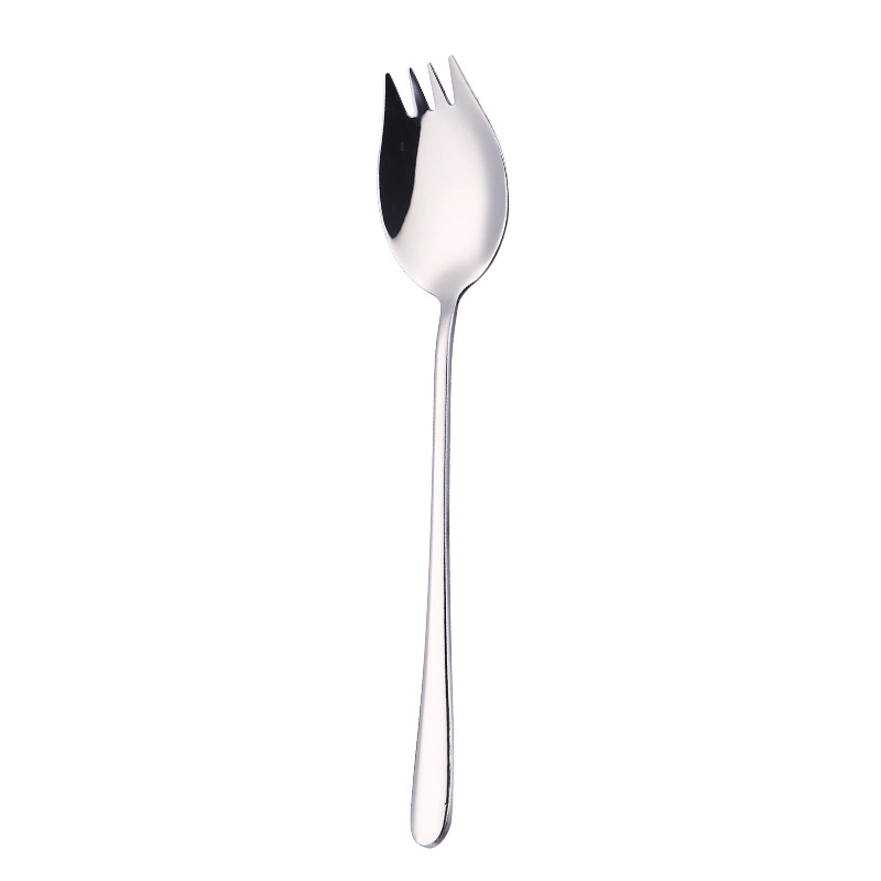 2 in 1 Stainless Steel Spoon with Fork 4