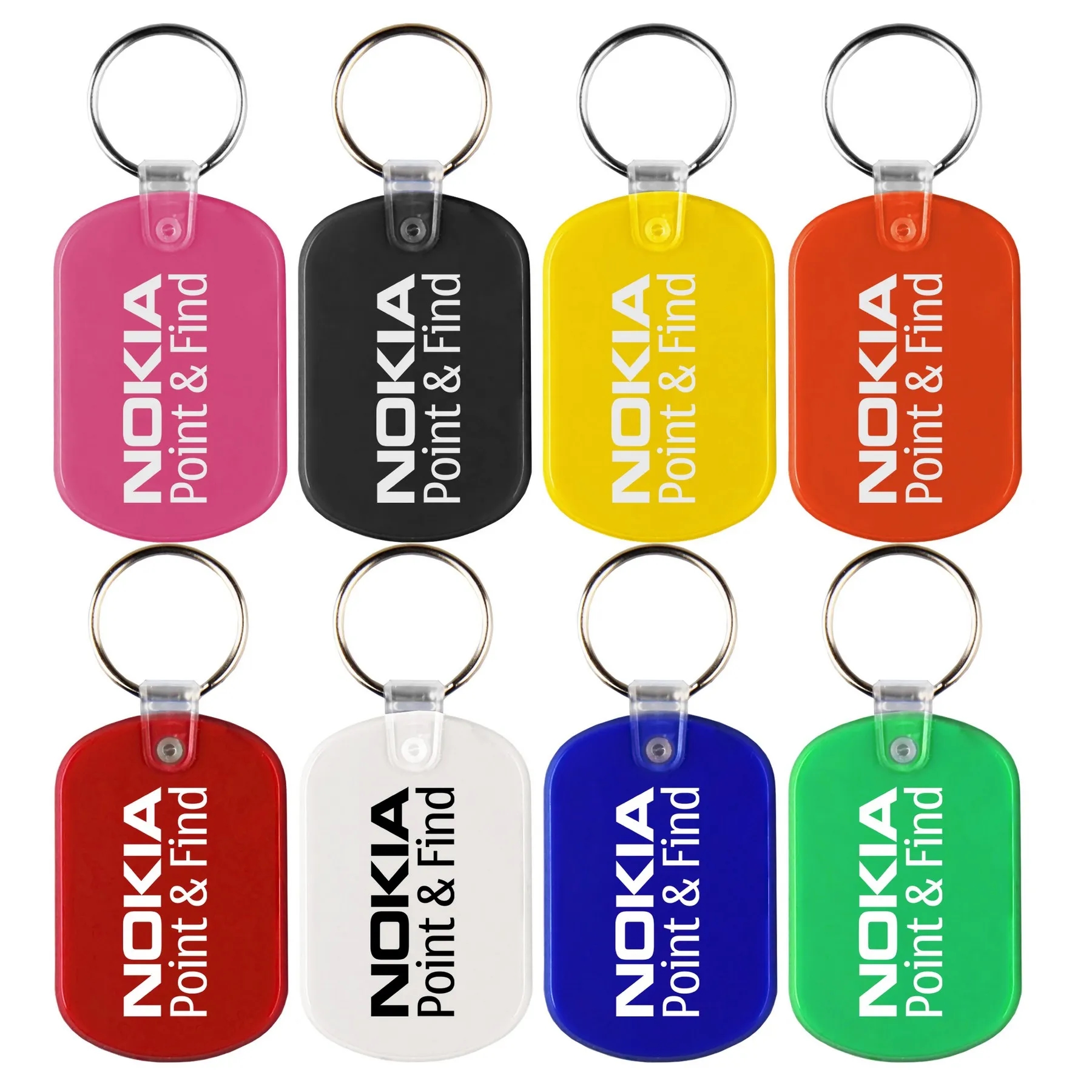Oval Shape PVC Key Holder 8