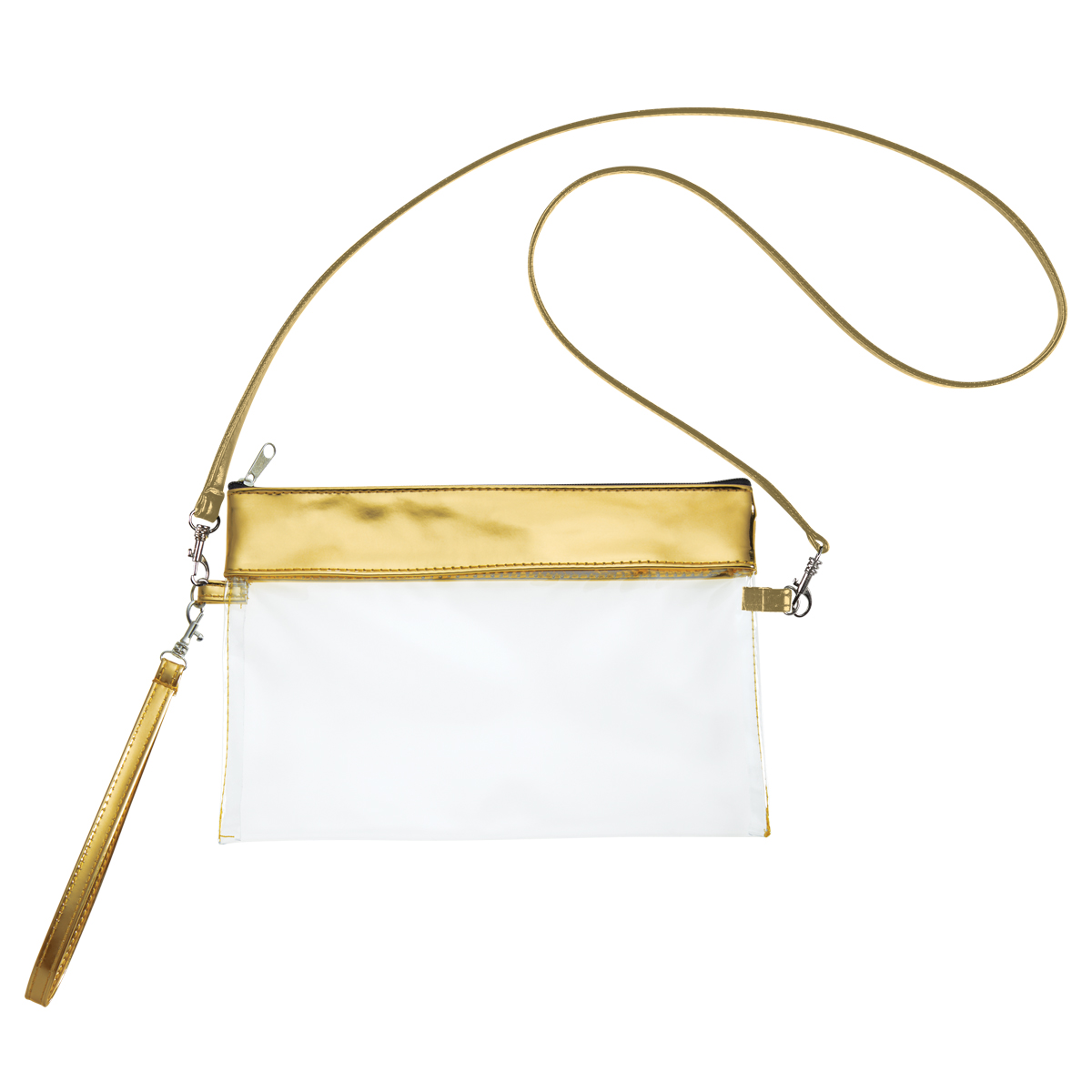 Game Day Clear Wristlet Pouch 1