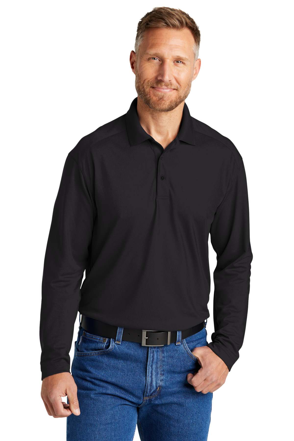 CornerStone Select Lightweight Snag-Proof Long Sleeve Polo CS418LS 35