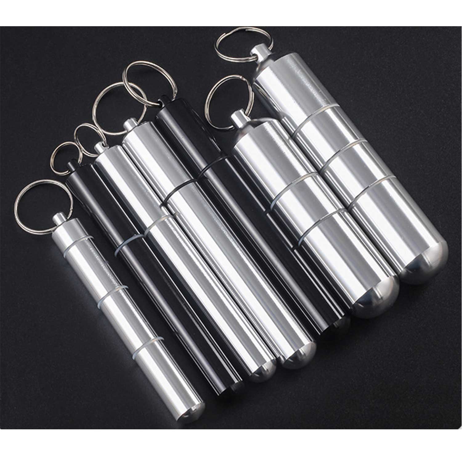 Aluminum Alloy Waterproof Cigarette Case 10 Slim ones 2