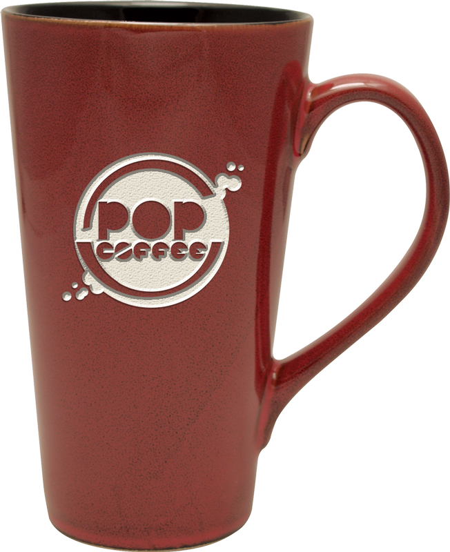 18 oz. Serenity Cafe Grande Collection-Deep Etched 8