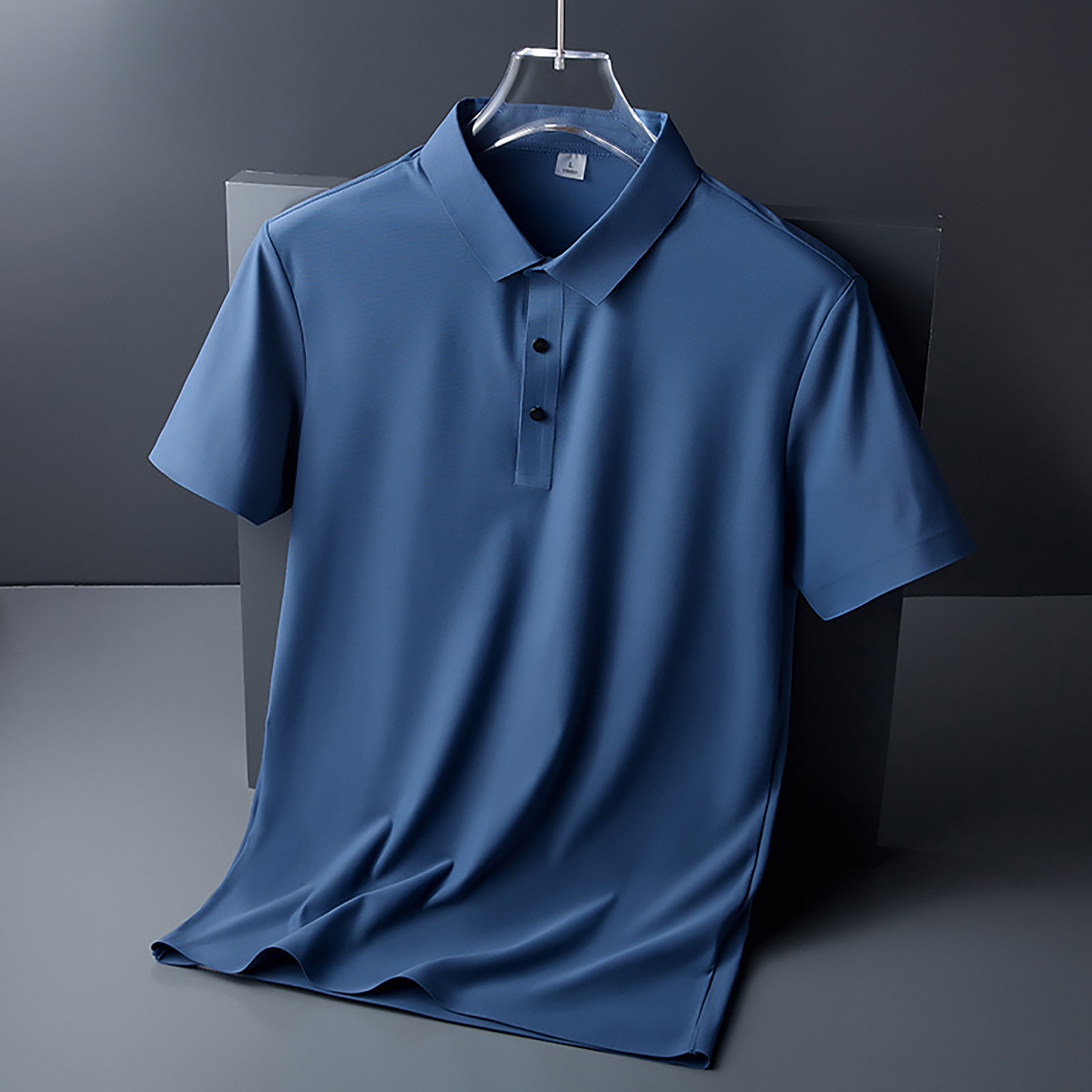 Essentials Men's Regular-Fit Quick-Dry Golf Polo Shirt 9