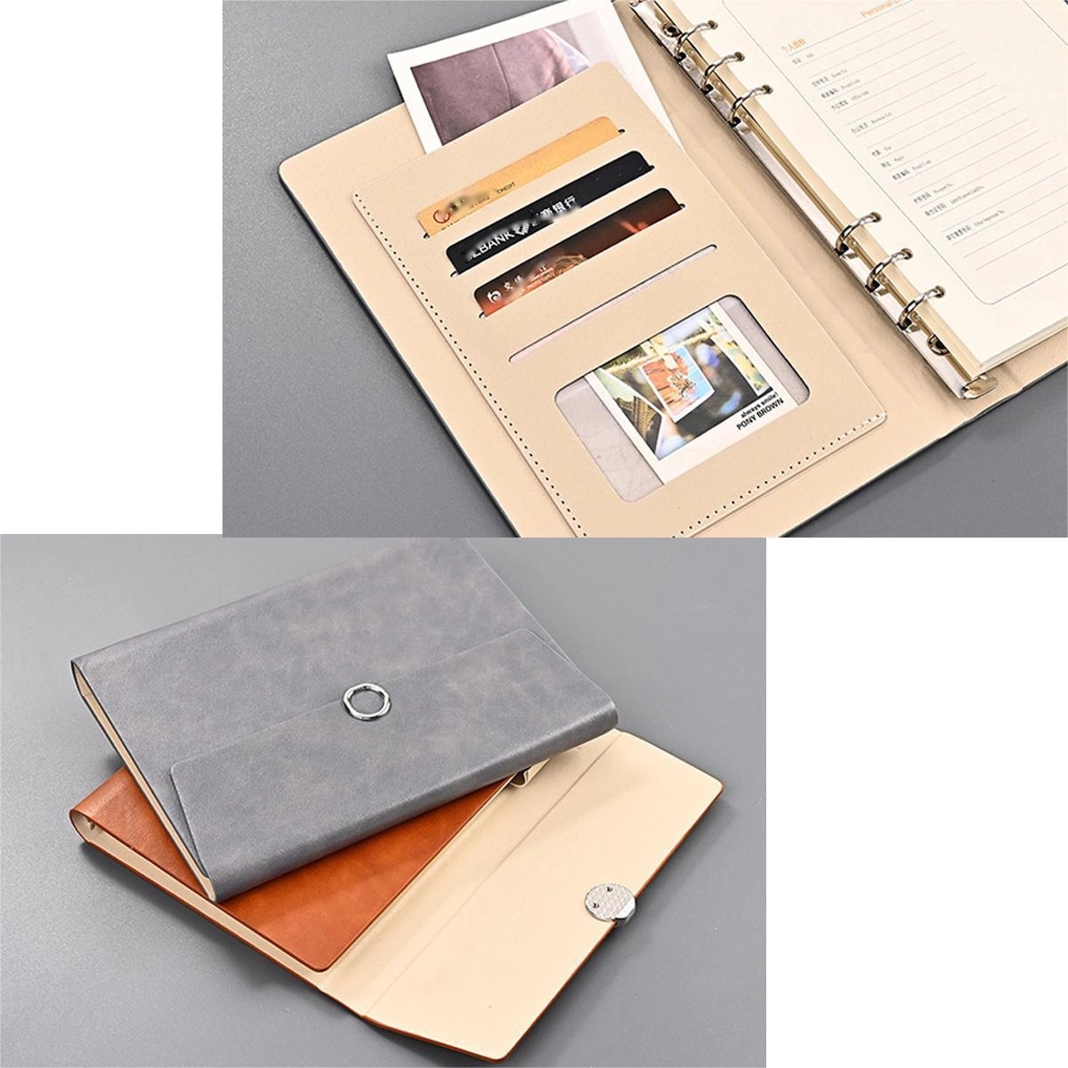 Tri-Fold Business Spairal Notebook 3