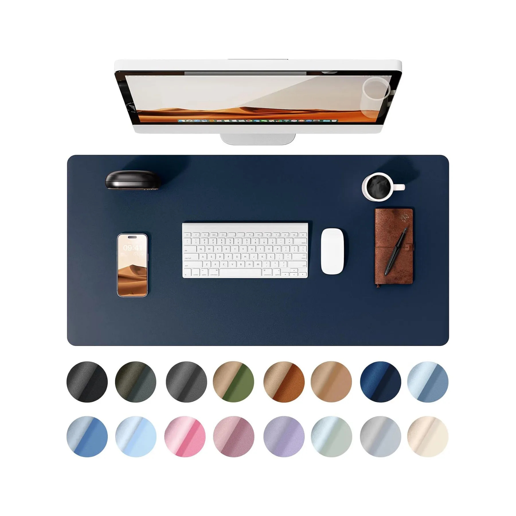 PU Leather Desk Pad Cover 2