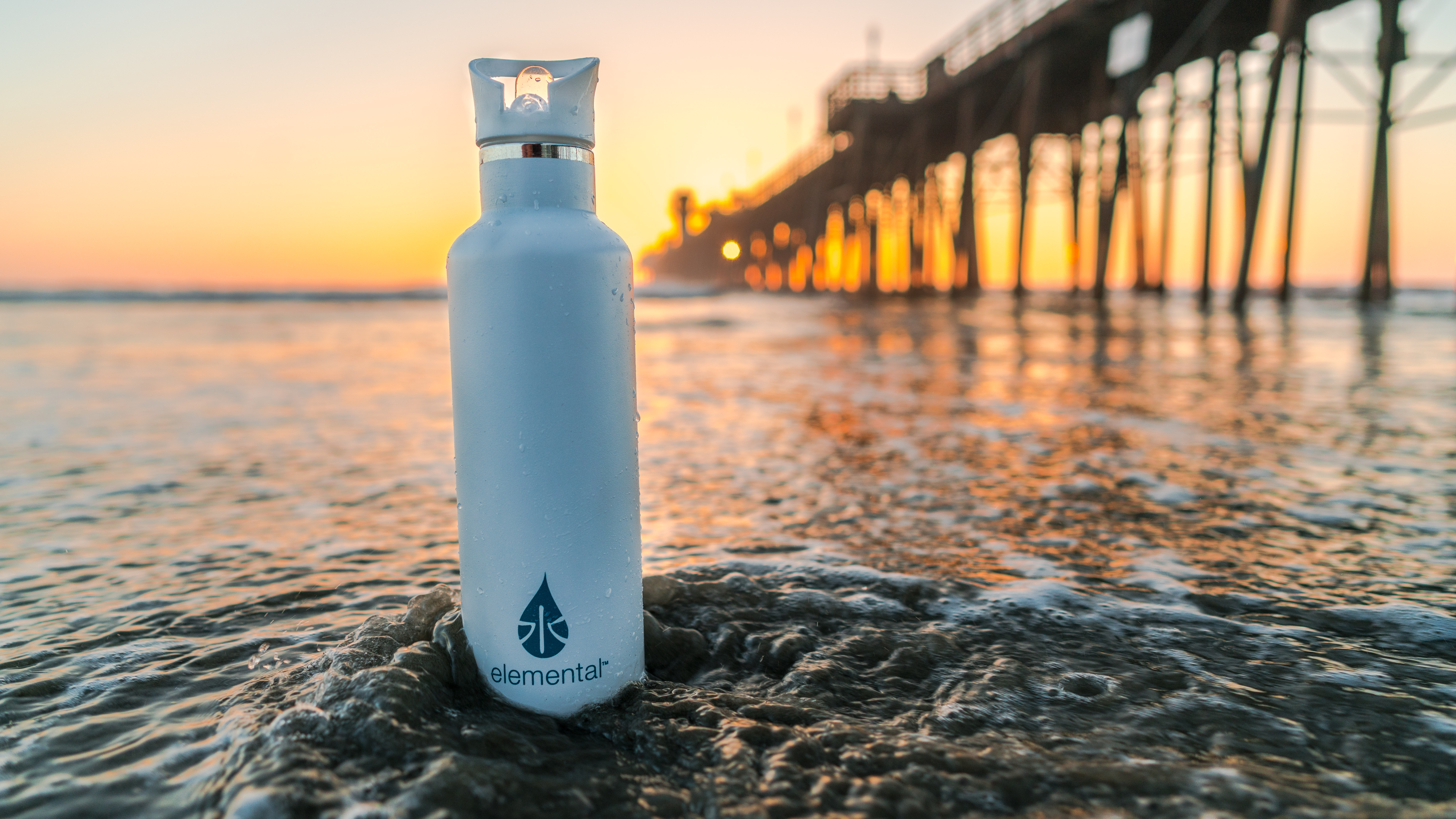 Elemental® 25oz Classic Sport Stainless Steel Water Bottle - Vacuum Insulated Canteen 21