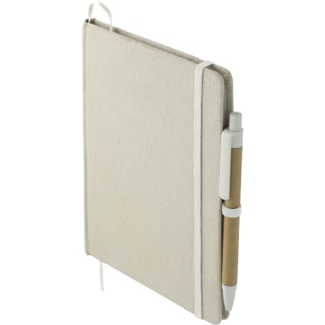 5" x 7" Organic Cotton Bound Notebook w/Pen 27