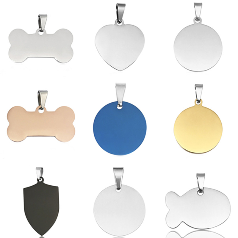 Bone Shaped Dog Collar ID Tag 3