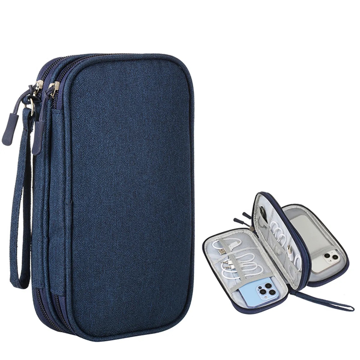 Electronic Accessories Organizer Travel Cable Bag 7