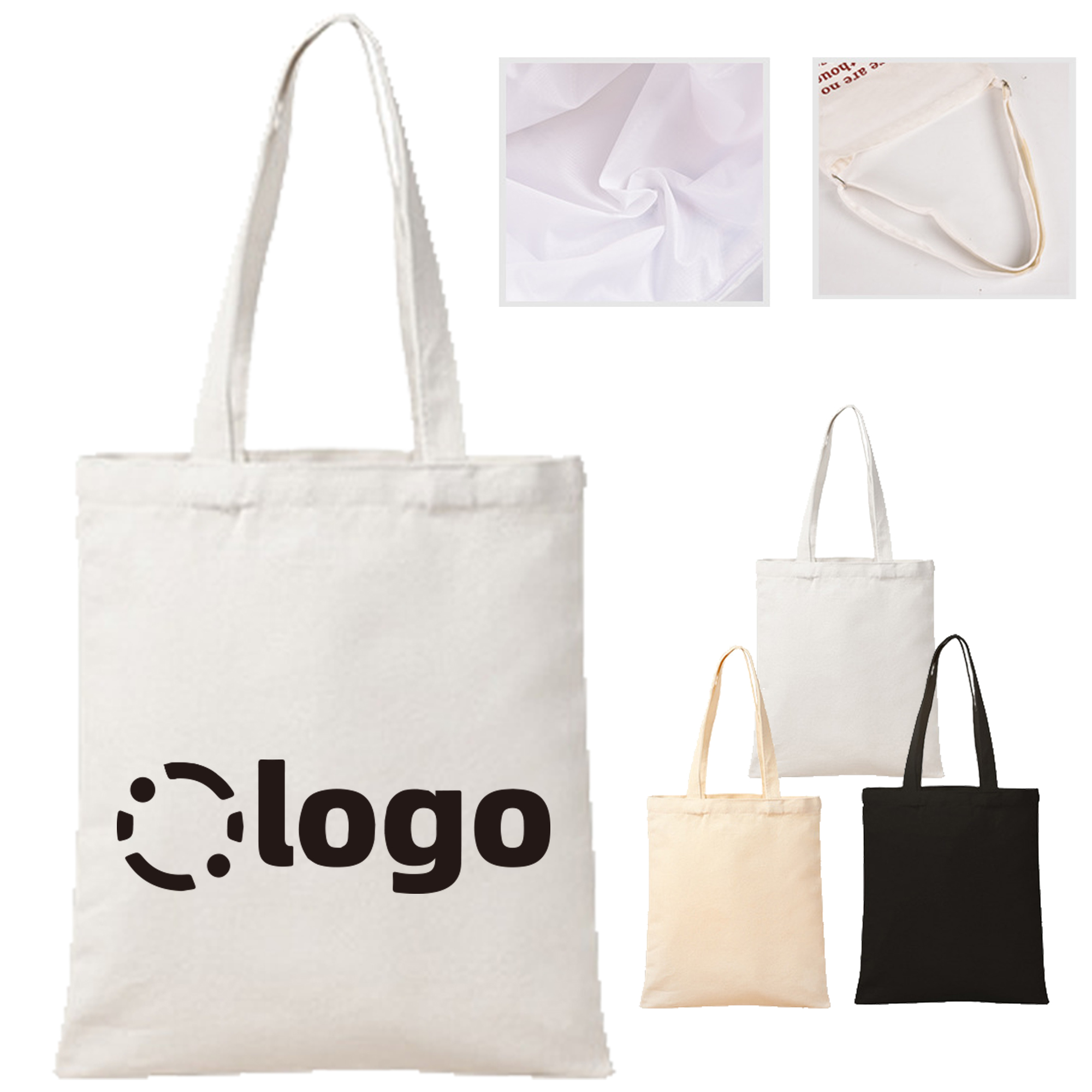 Basic Cotton Tote Bag 1