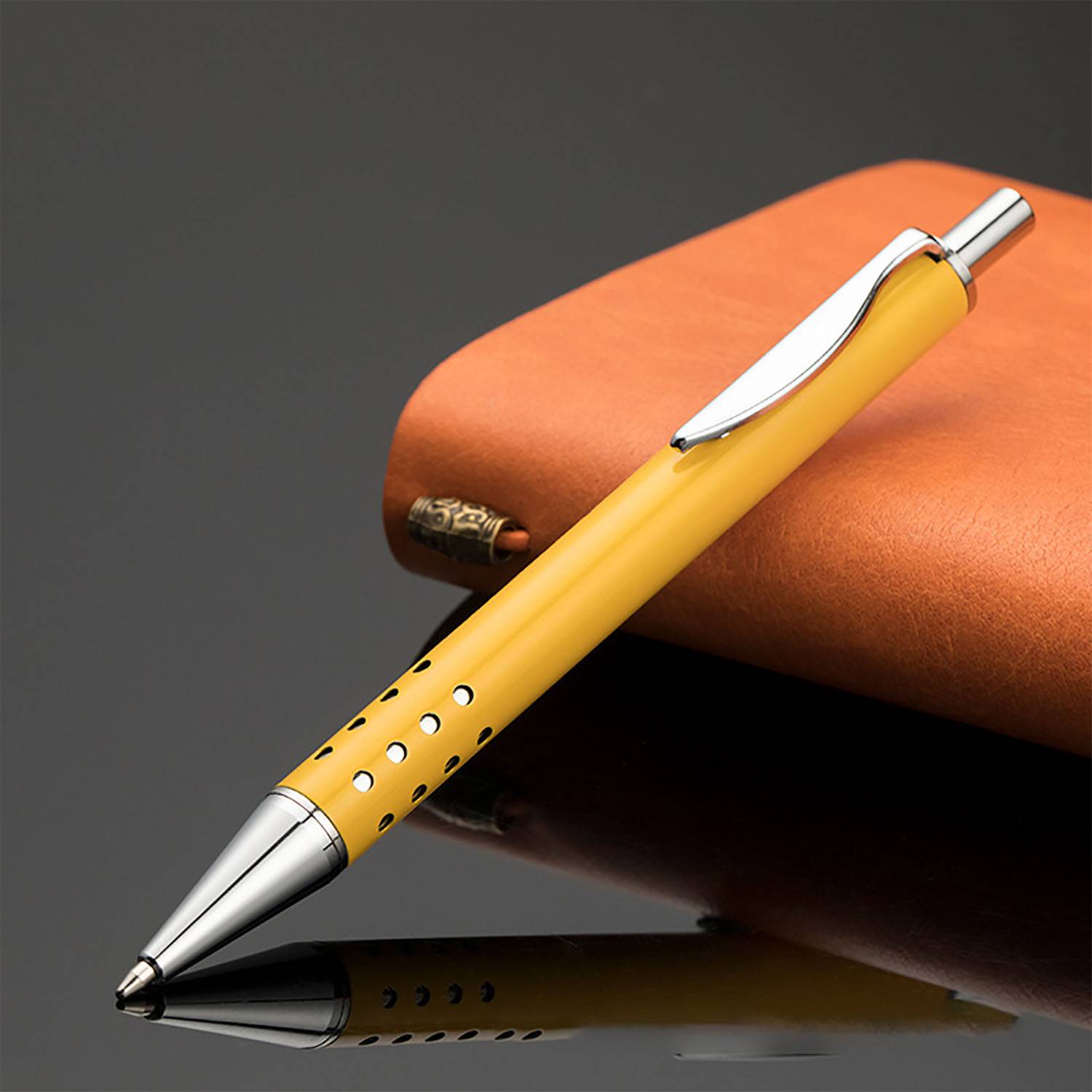 Metal Pen Black Ink Great for Office, School, Business 6