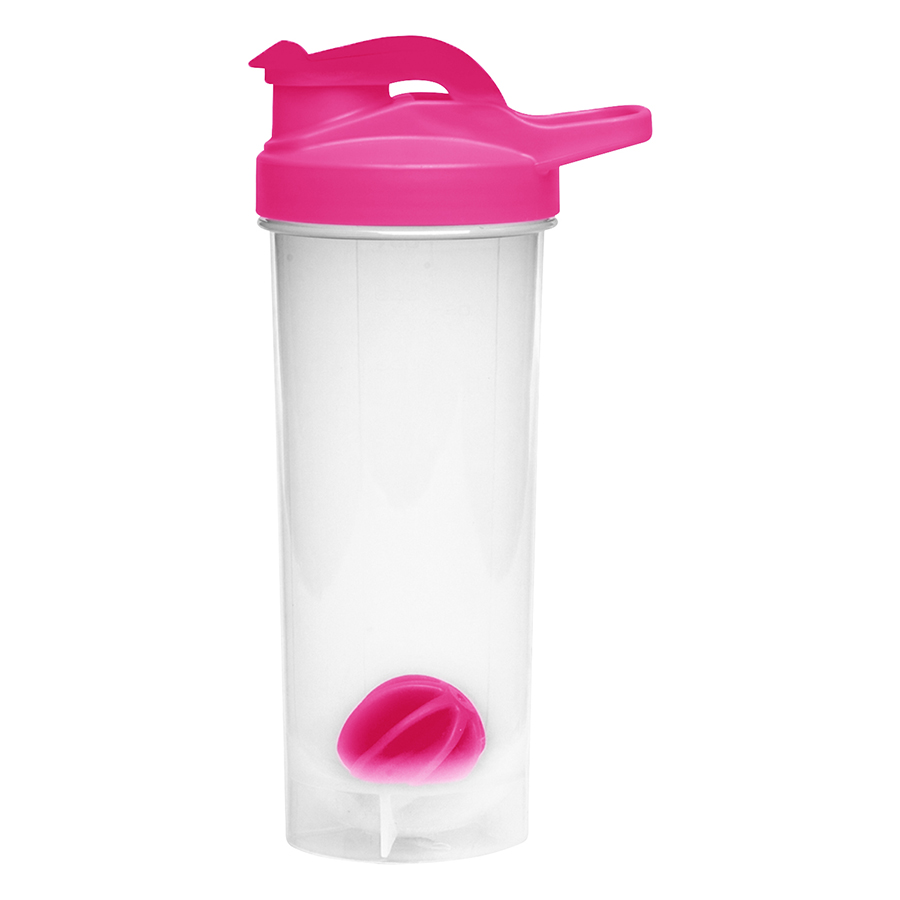 Plastic Shake and Mix Bottles 24 oz. 6