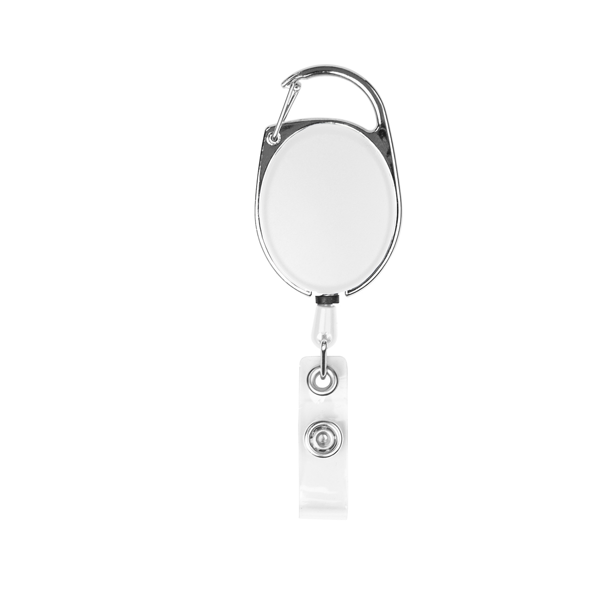 Retractable Badge Holder With Carabiner 5