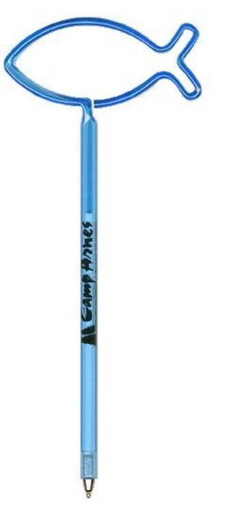 Christian Fish Inkbend Standard, Bent Pen
