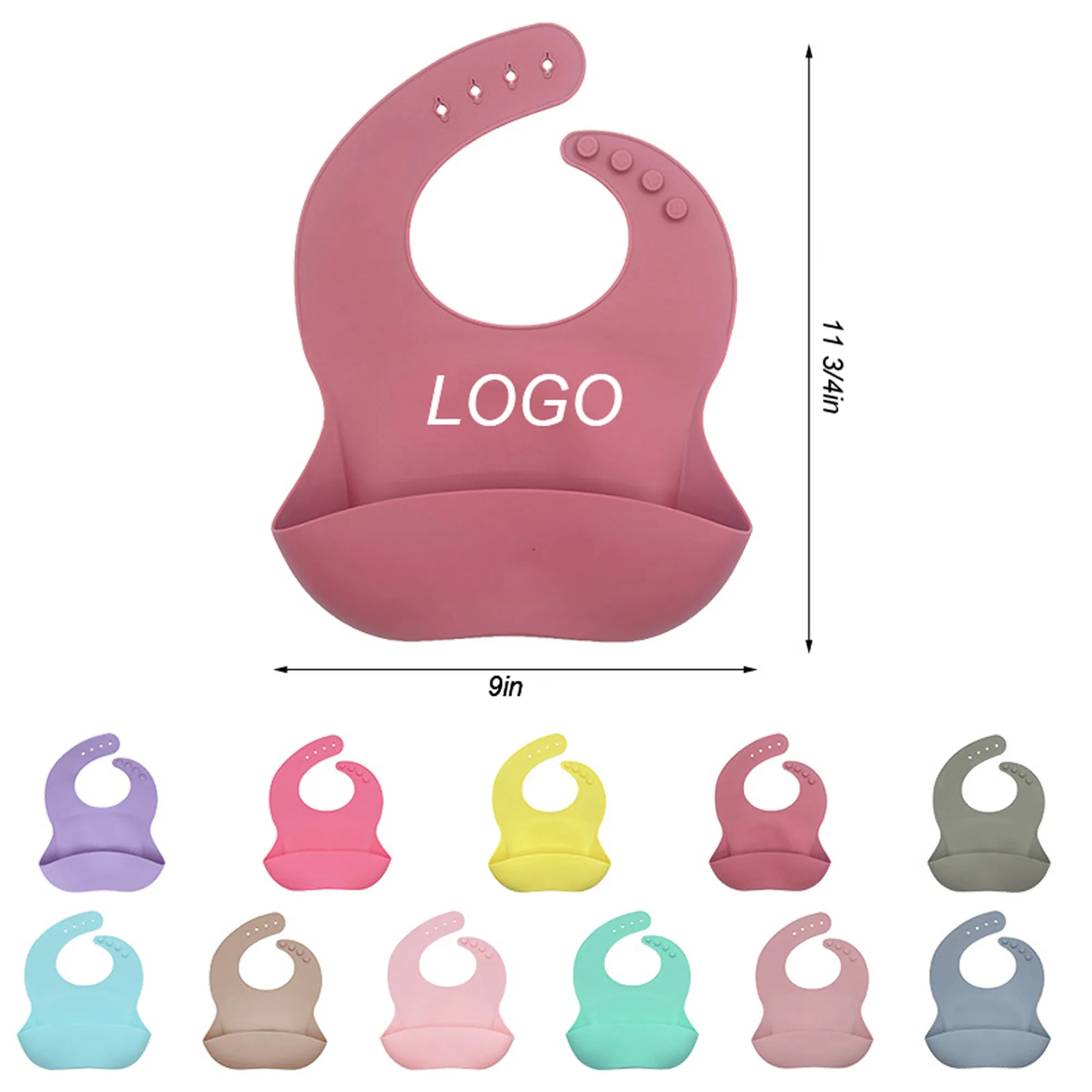 Silicone Baby Bib 3