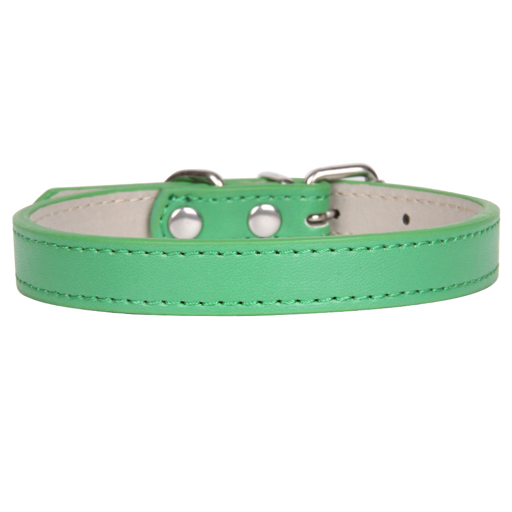 Polyurethane Leather Pet Collar 2