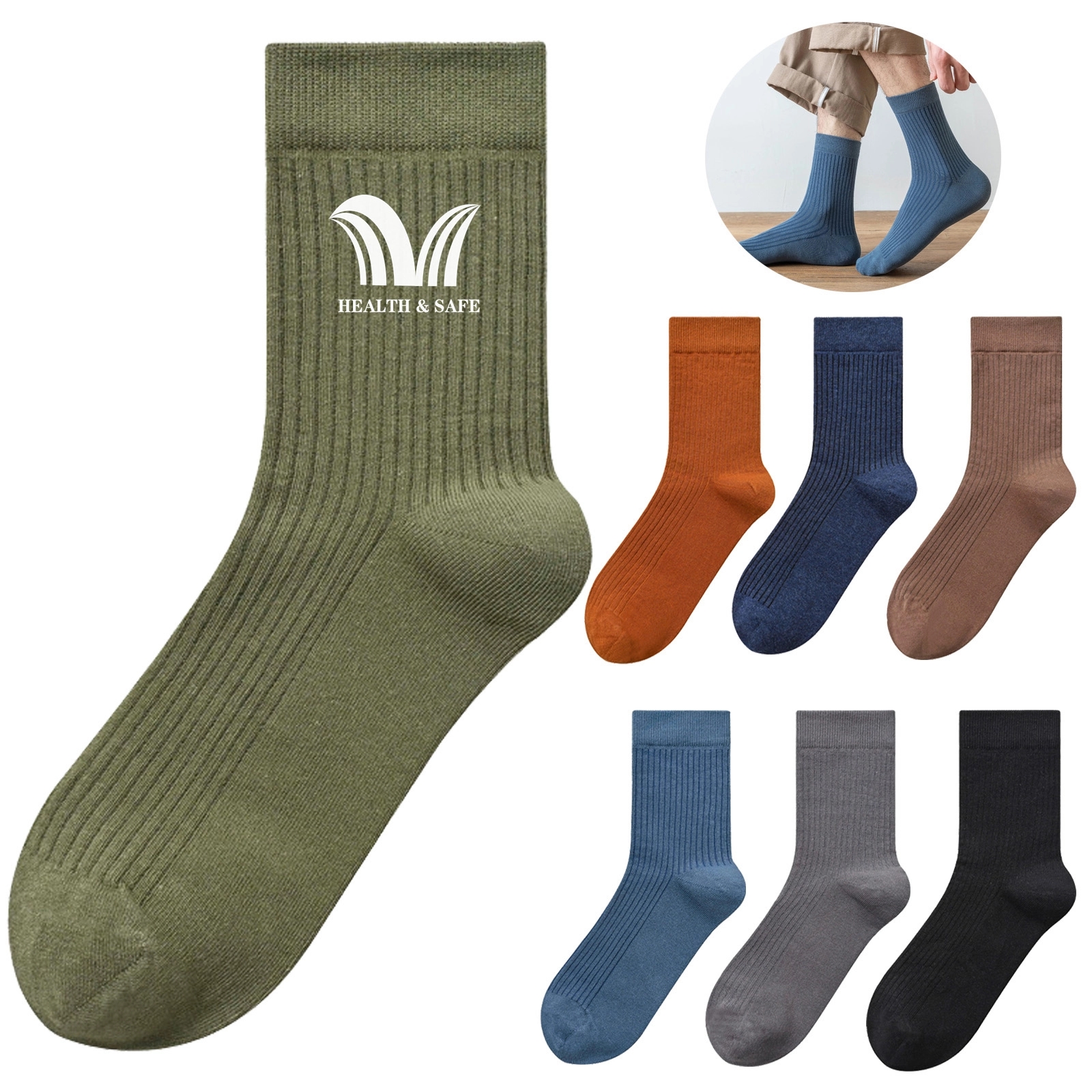 Cotton Men'S Socks 1