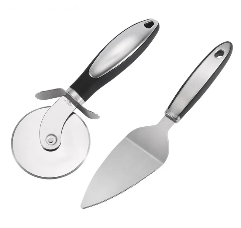 Pizza knife and spatula two-piece set 5
