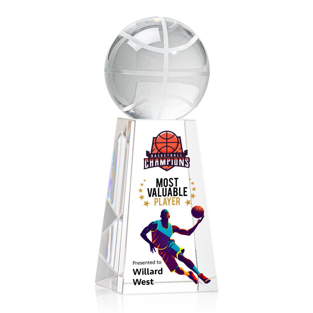 Basketball VividPrint™ Award on Novita 9