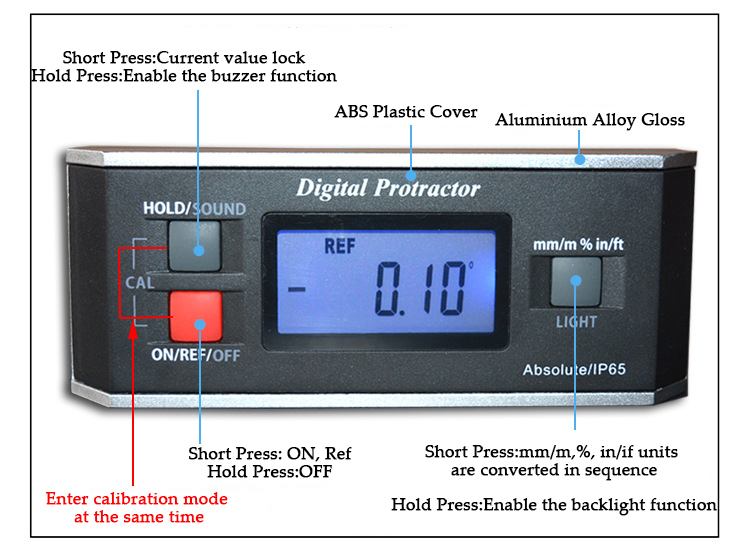 Digital Angle Finder Magnetic 3
