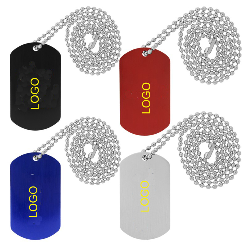 Anodized Aluminum Dog Tag