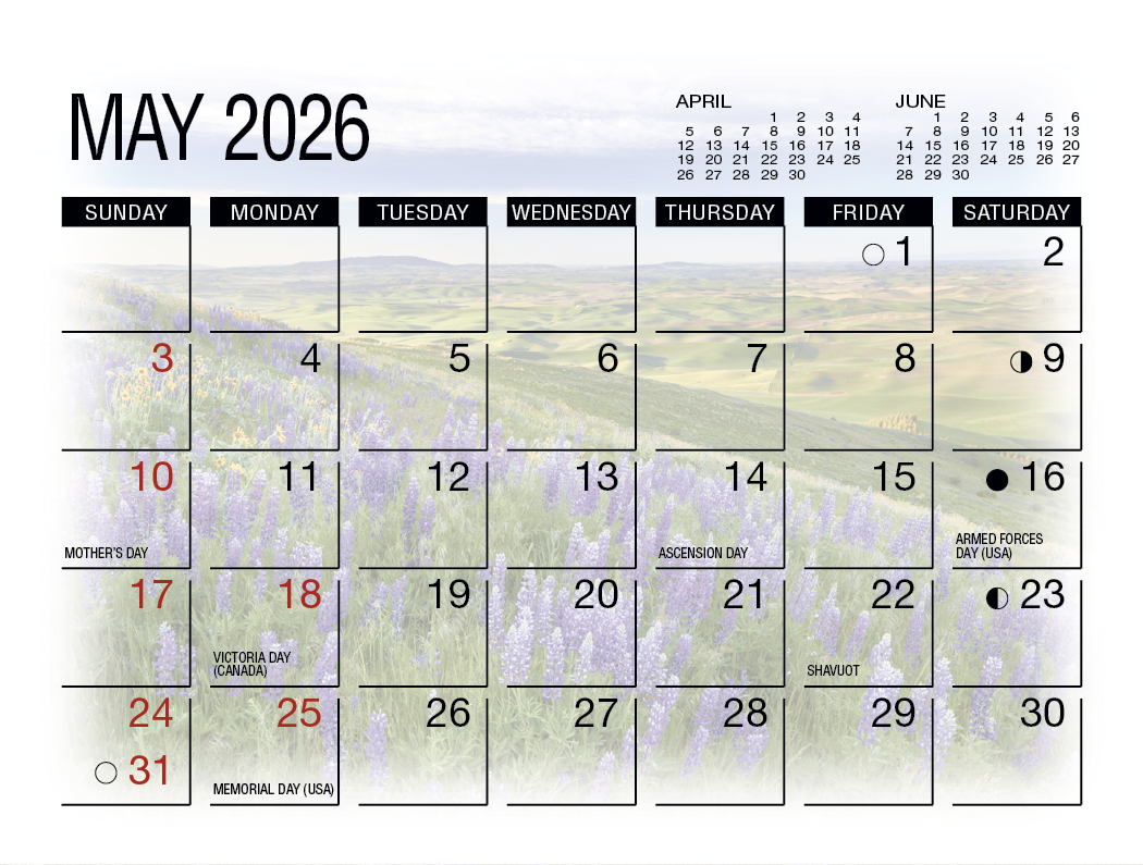 Triumph® Calendars America's Beauty Desk Calendar 14