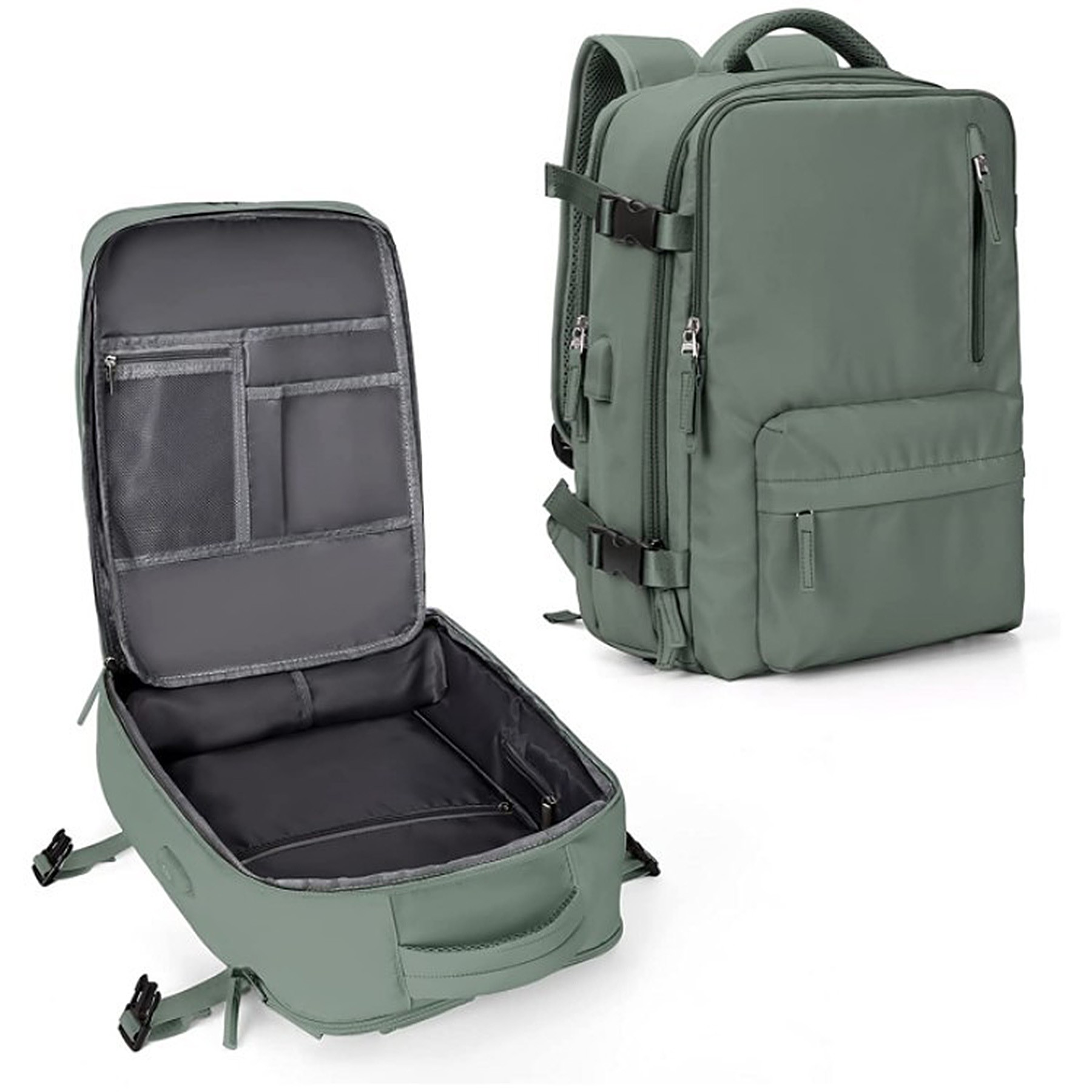 Extra Large Laptop Backpack with USB Port 8