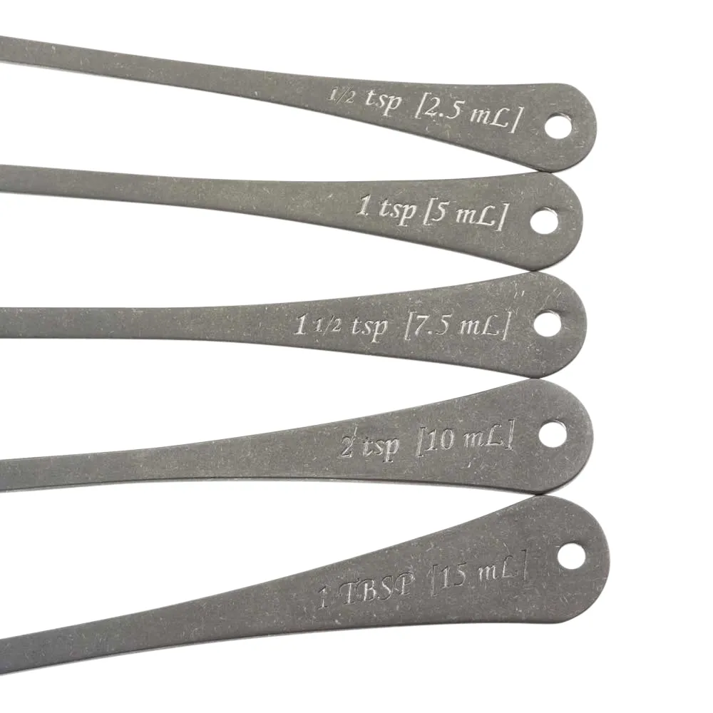 5-Piece Measured Bar Spoon Set 3