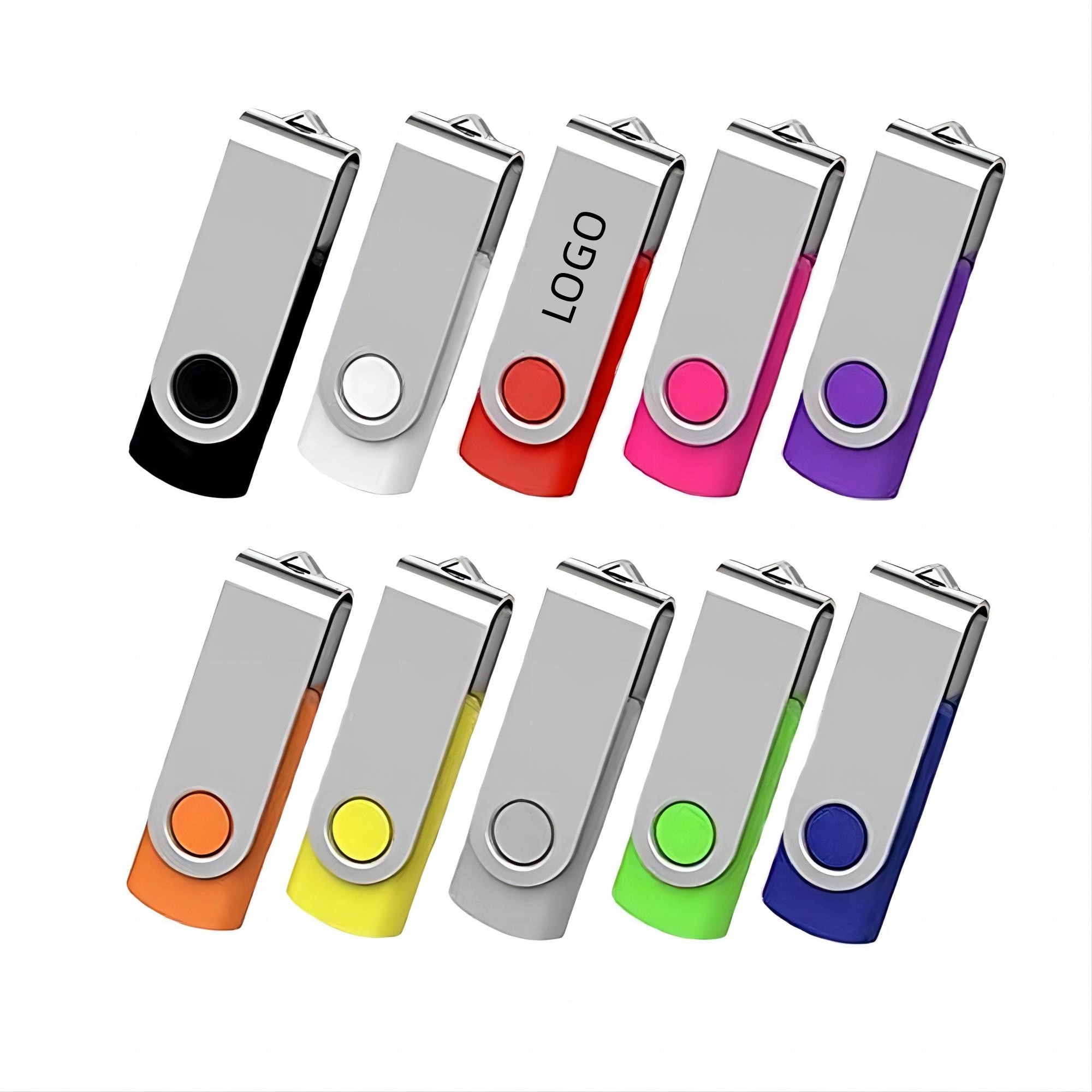 1GB Mini Plastic USB Flash Drive 1