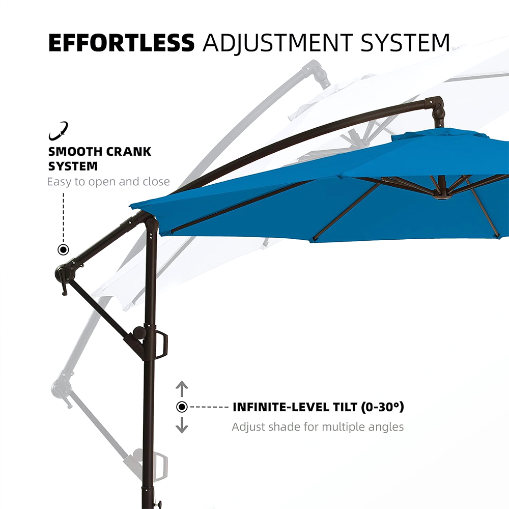 Branded Aluminum All-Weather Patio Umbrella 3
